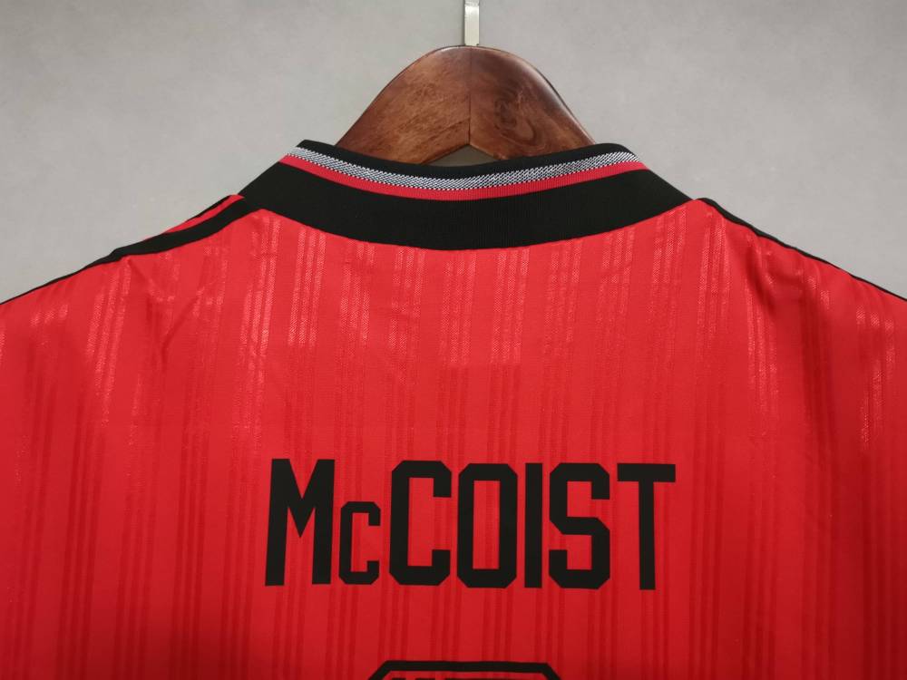 1995-96 Glasgow Rangers Away Soccer Jersey Fan Version
