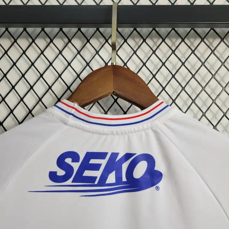 23-24 Glasgow Rangers Away Soccer Kids Kit Jersey+Shorts