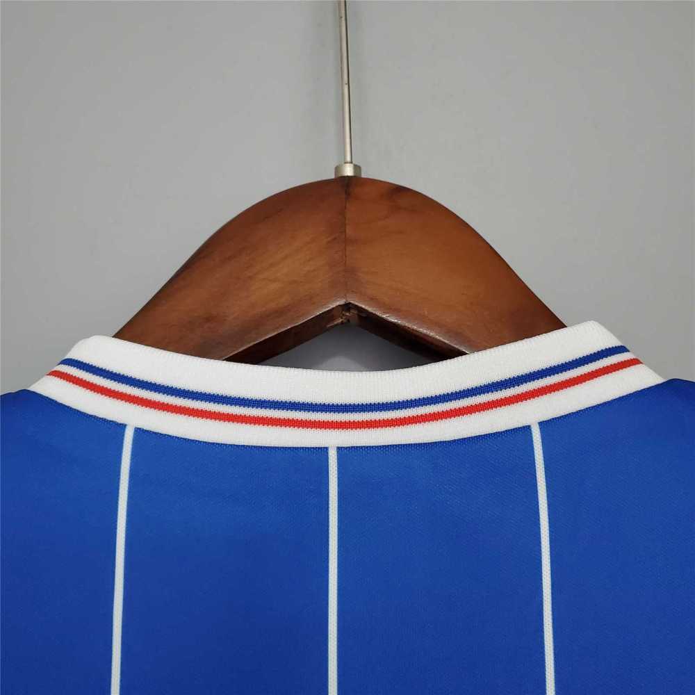 1982/83 Glasgow Rangers Home Soccer Retro Jersey