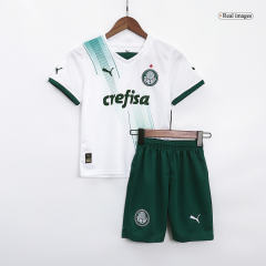23-24 SE Palmeiras Away Kids Kit Jersey+Shorts