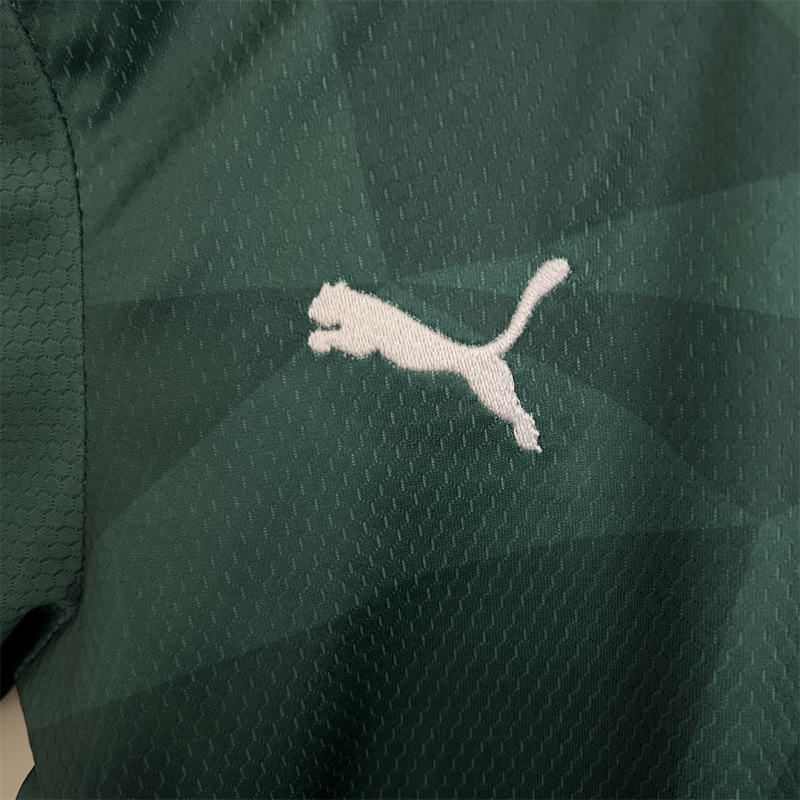 23-24 SE Palmeiras Home Kids Kit Jersey+Shorts