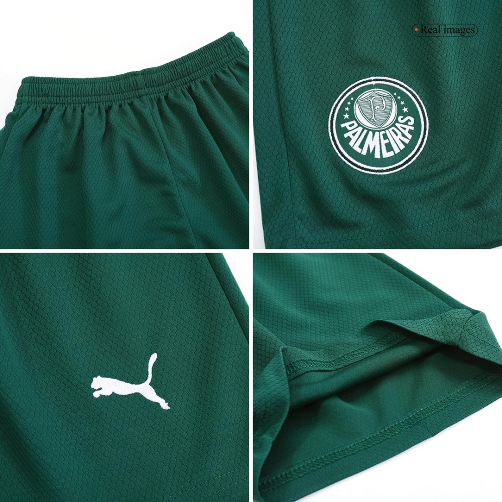 23-24 SE Palmeiras Away Kids Kit Jersey+Shorts