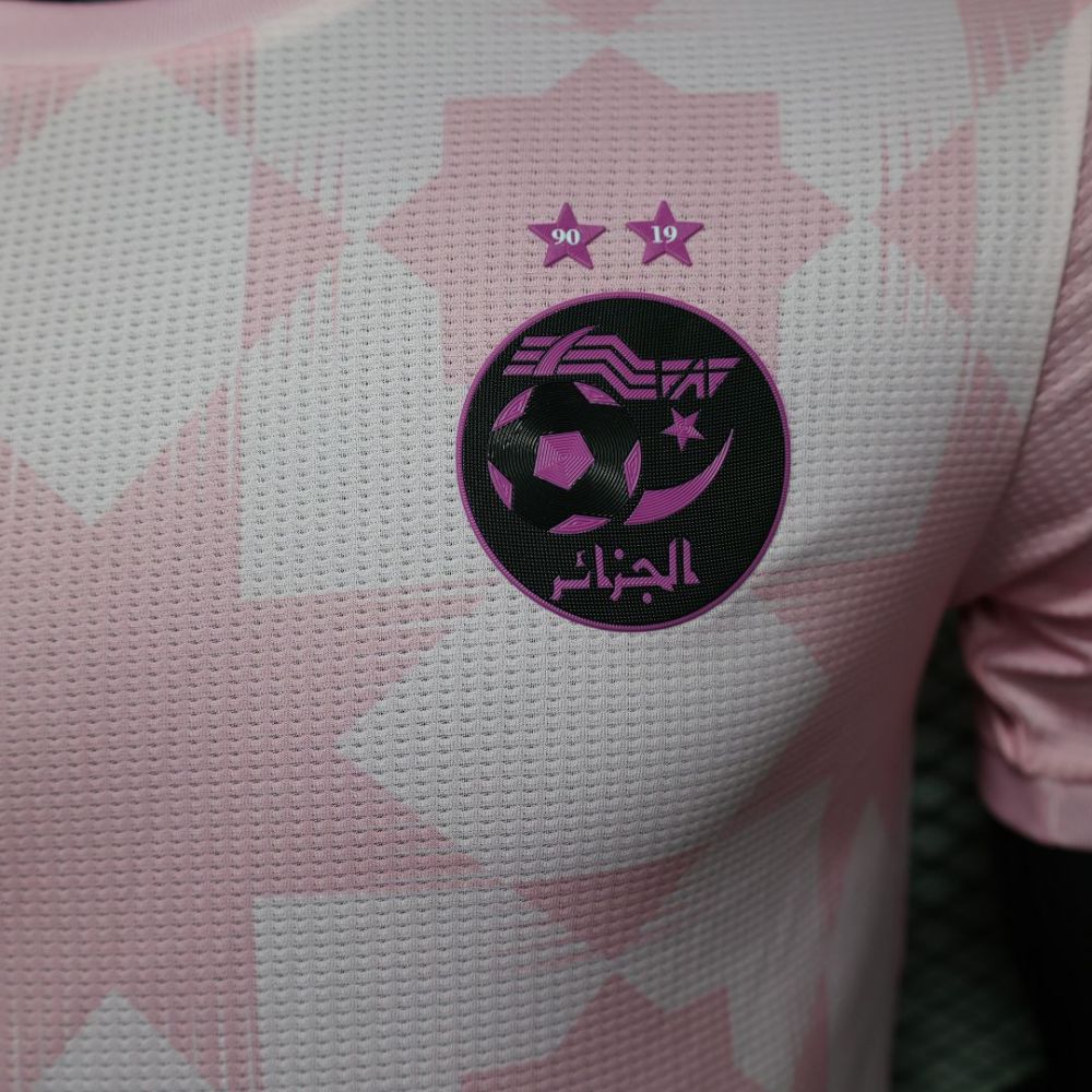 2023 Algeria Pink Player Version Cheap Football Kit