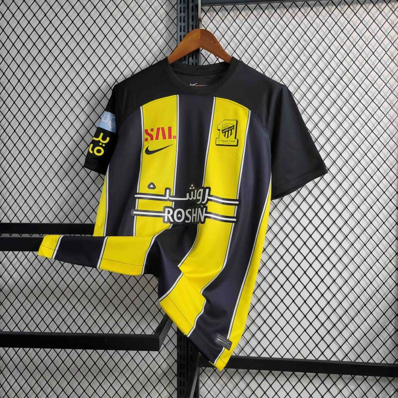 23-24 Al-Ittihad(Jeddah United) Home Jersey Fan Version