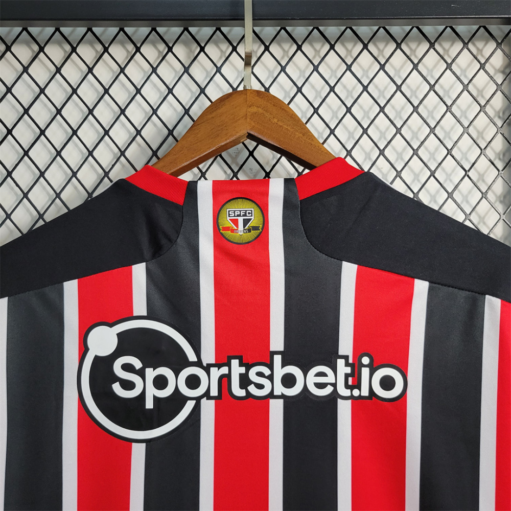 23-24 Sao Paulo FC Away Soccer Jersey