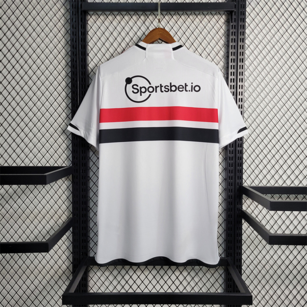 23-24 Sao Paulo FC Home Soccer Jersey