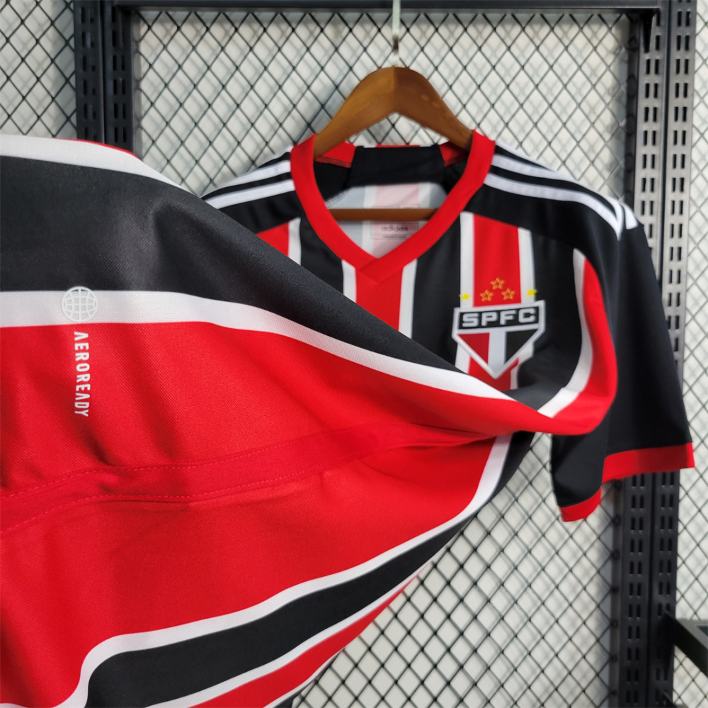 23-24 Sao Paulo FC Away Soccer Jersey