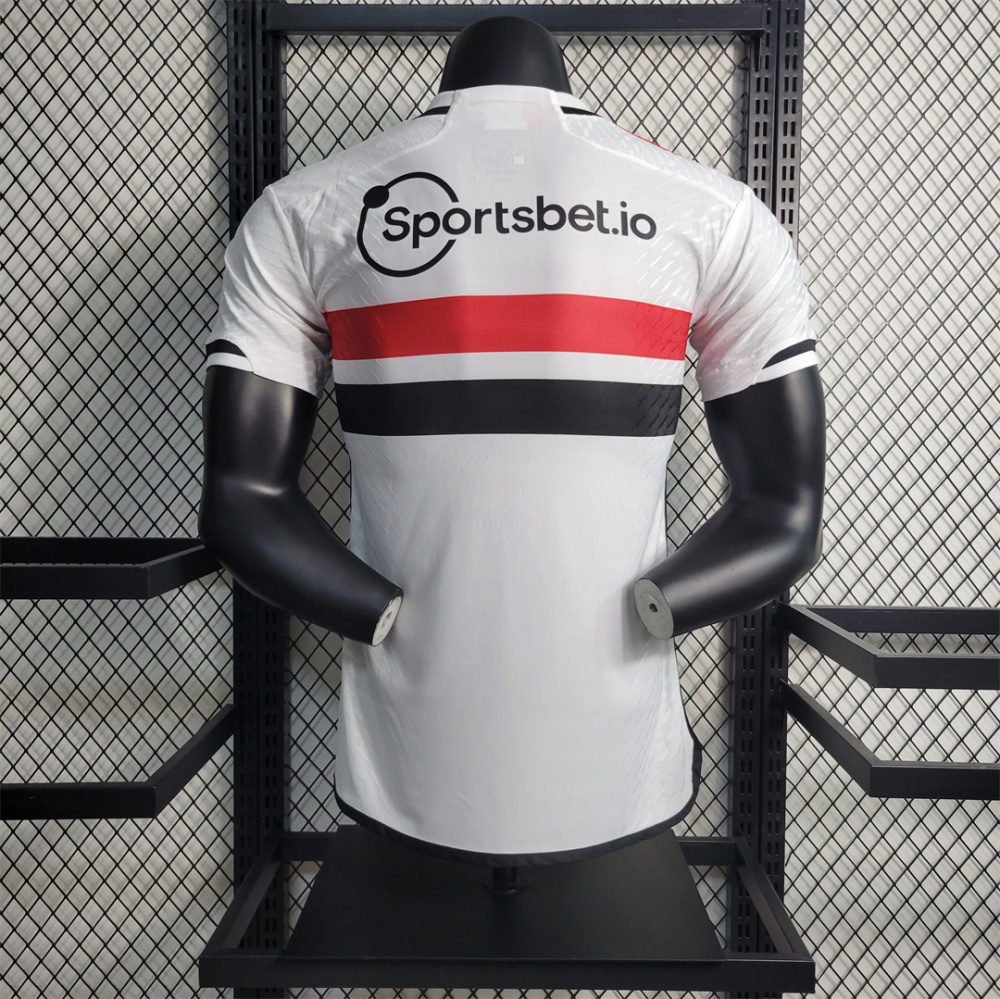 23-24 Sao Paulo FC Home Soccer Jersey Player Edition