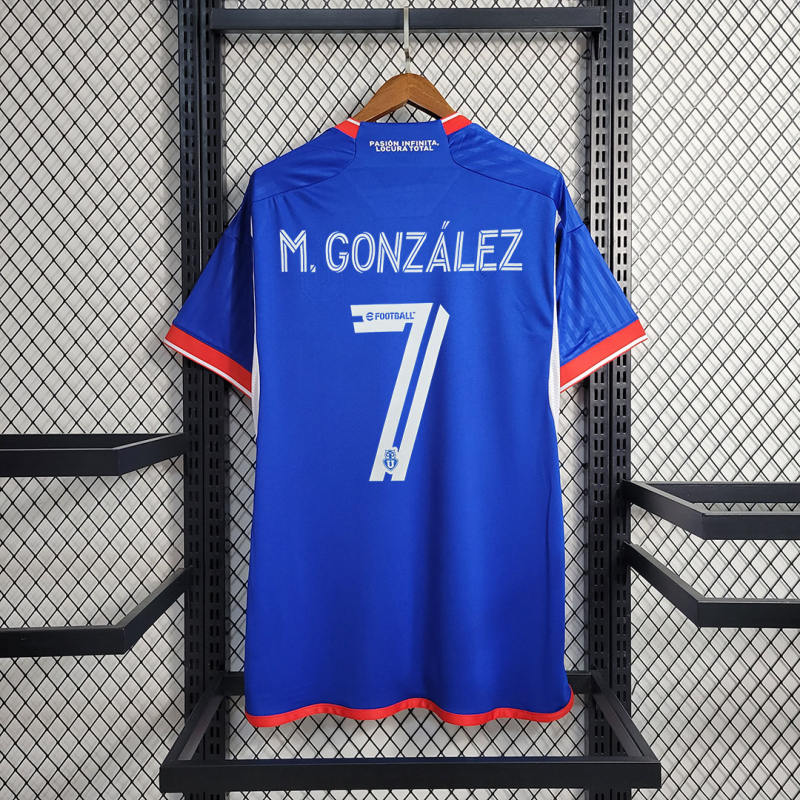 2023-24 Club Universidad de Chile Home Jersey Fan Version