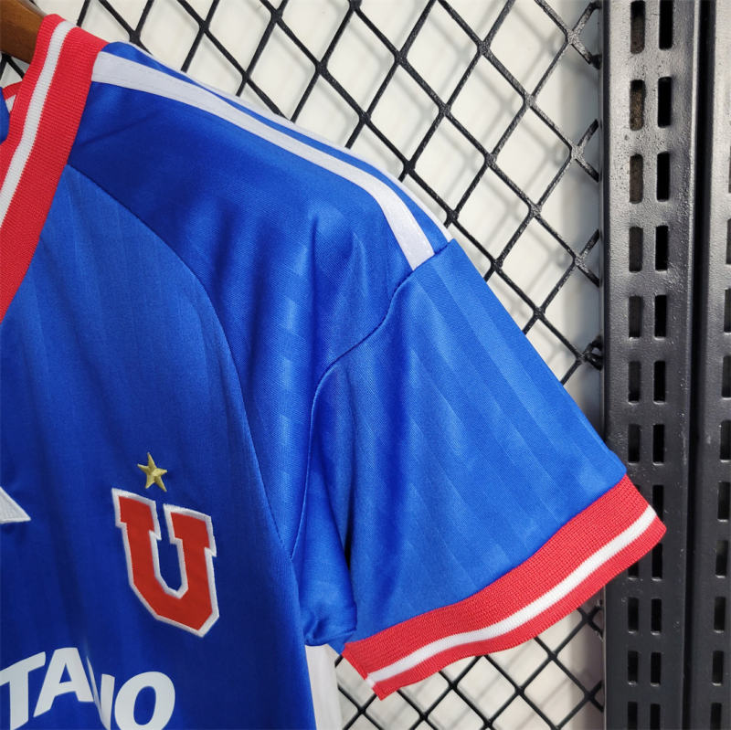 2023-24 Club Universidad de Chile Home Kids Kit Jersey+Shorts