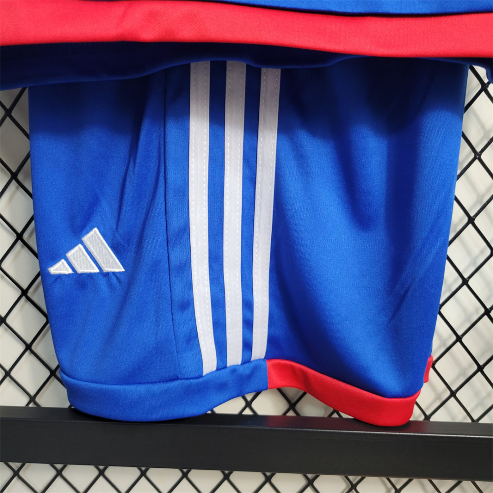 2023-24 Club Universidad de Chile Home Kids Kit Jersey+Shorts