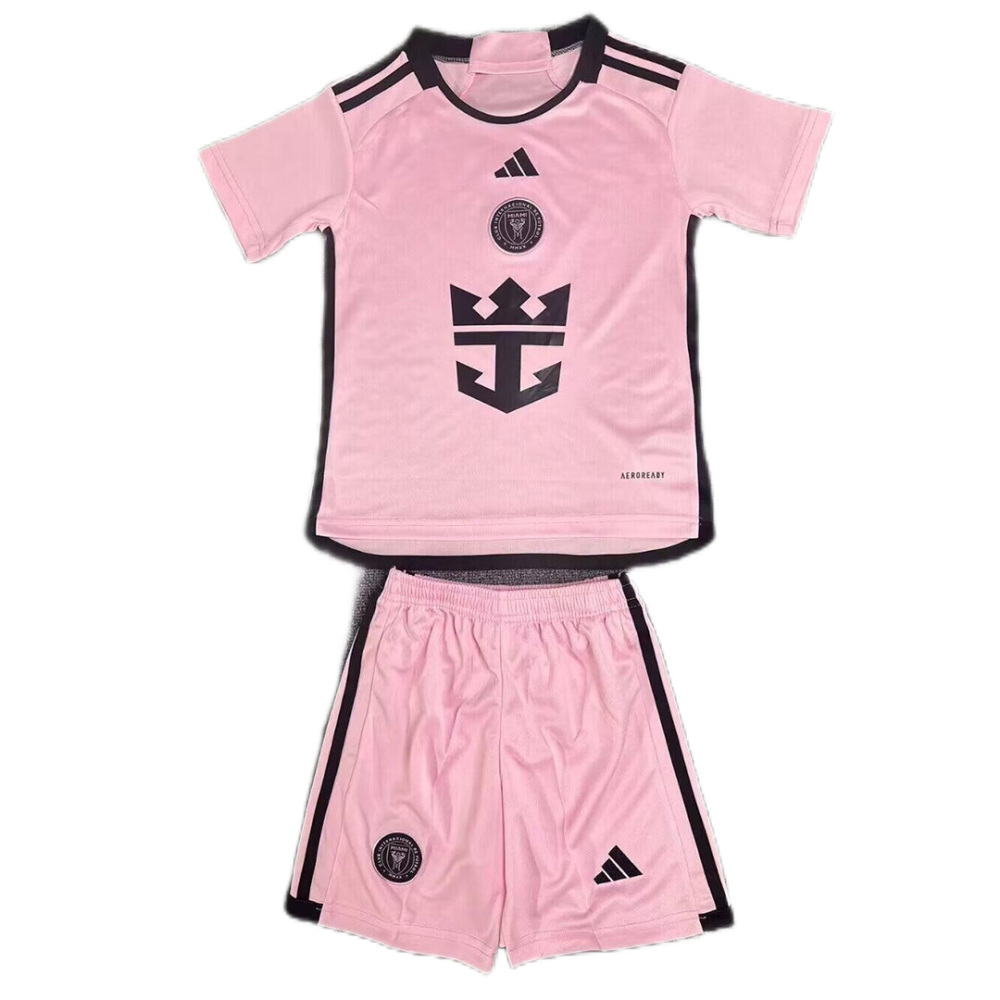 2024 Inter Miami CF Home  Soccer Kids Kit Jersey+Shorts