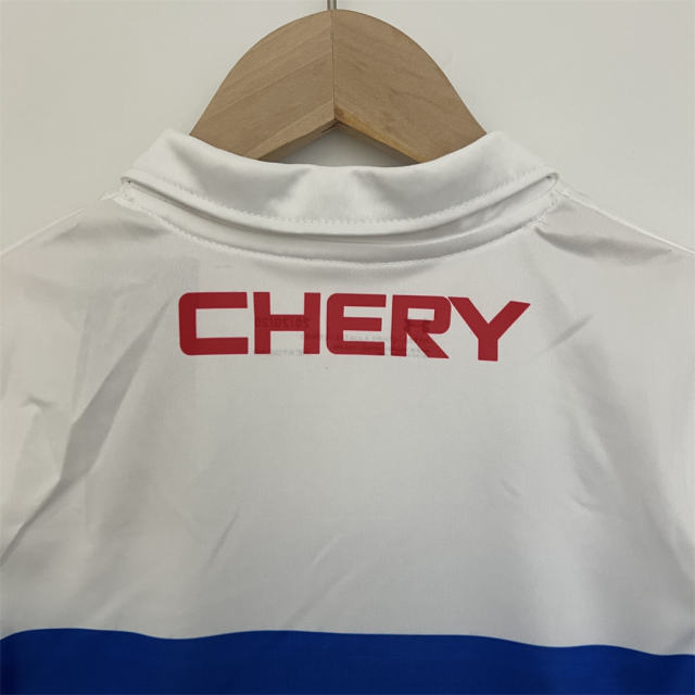 2023-24 Club Universidad de Chile Home Kids Kit Jersey+Shorts