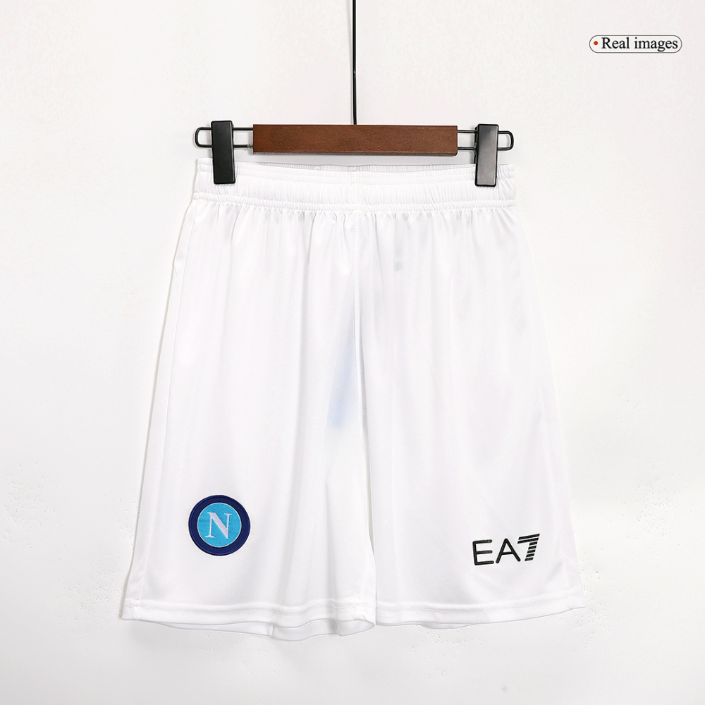 23-24 Napoli Home Soccer Shorts