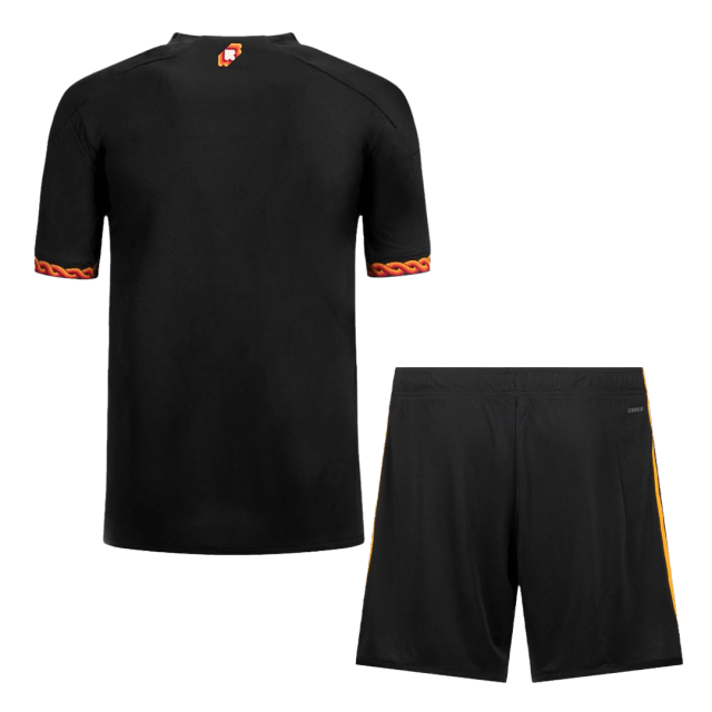 23-24 AS Roma Third Away Kit Jersey+Shorts