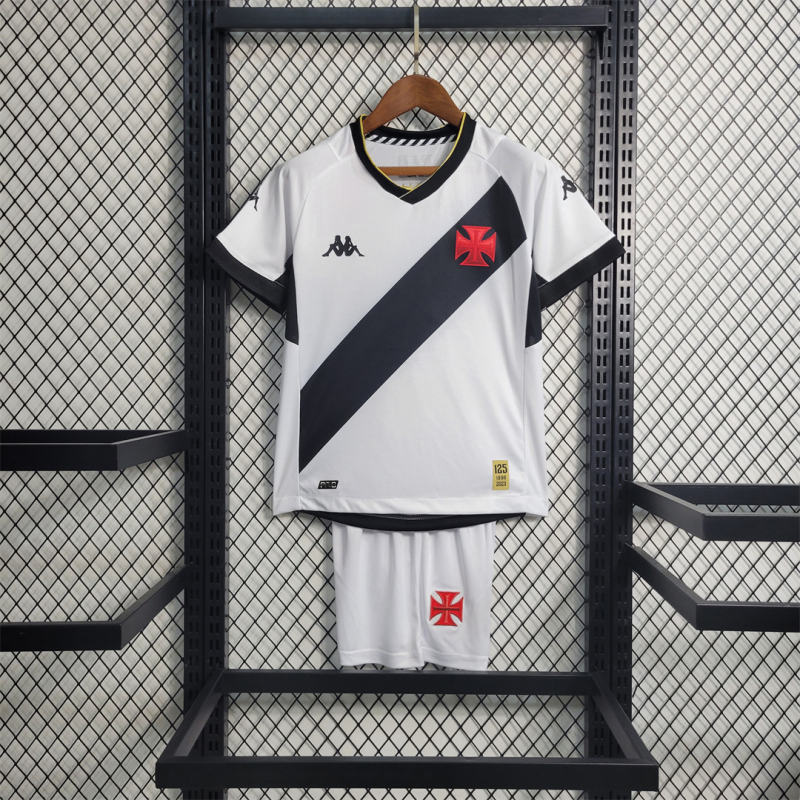 23-24 Vasco da Gama Away Kids Kit Jersey+Shorts