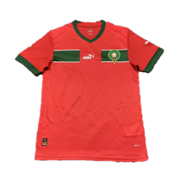 2022 Morocco World Cup Home Jersey Fan Edition