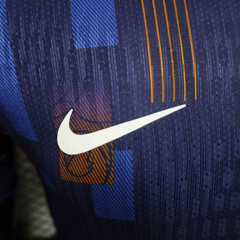 2024 Netherlands Euro Cup Away Jersey Player Version