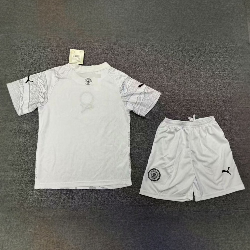 23-24 Manchester City Year of the Dragon Special Edition Kids Kit Jersey+Shorts