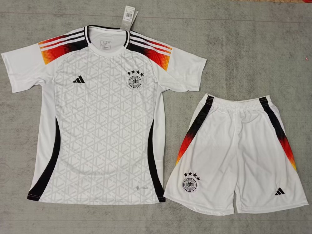 2024 Germany Euro Cup Home Kids Kit Jersey+Shorts
