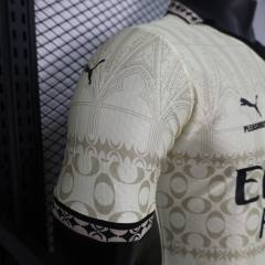 23-24 AC Milan x Pleasures Fourth Away Jersey Beige Shirt Player Version