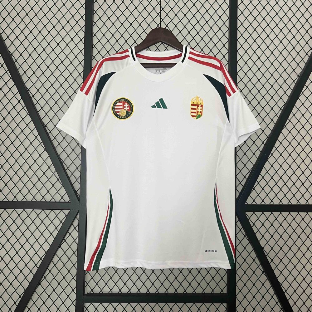 2024 Hungary Euro Cup Away Football Jersey