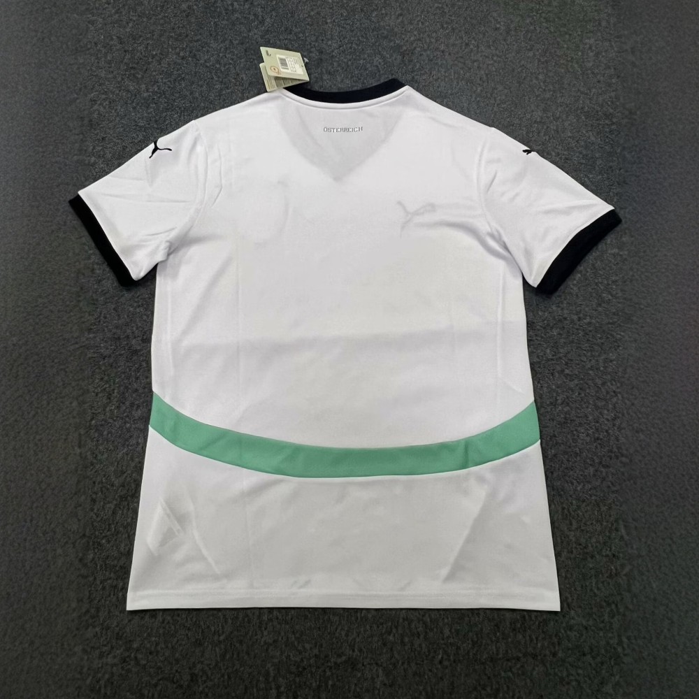 2024 Austria Euro Cup Away Football Jersey