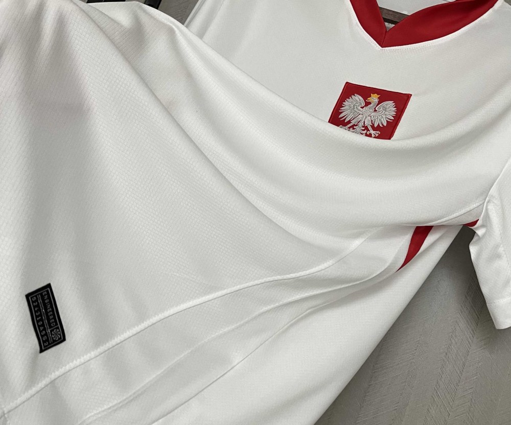 2024 Poland Euro Cup Home Football Jersey