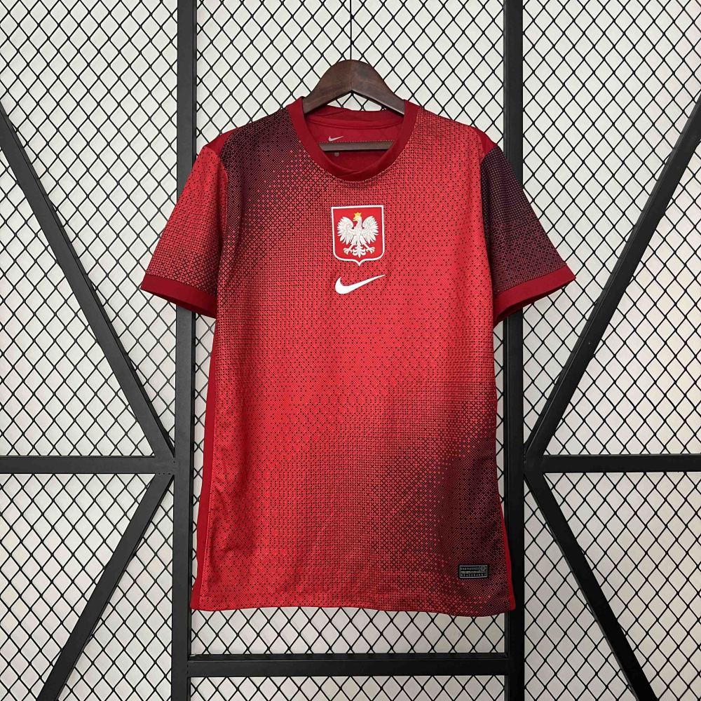 2024 Poland Euro Cup Away Football Jersey