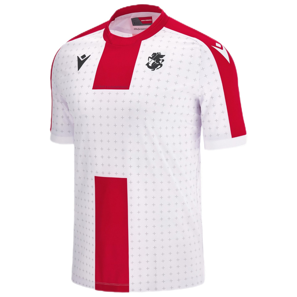 2024 Georgia Euro Cup Home Football Jersey