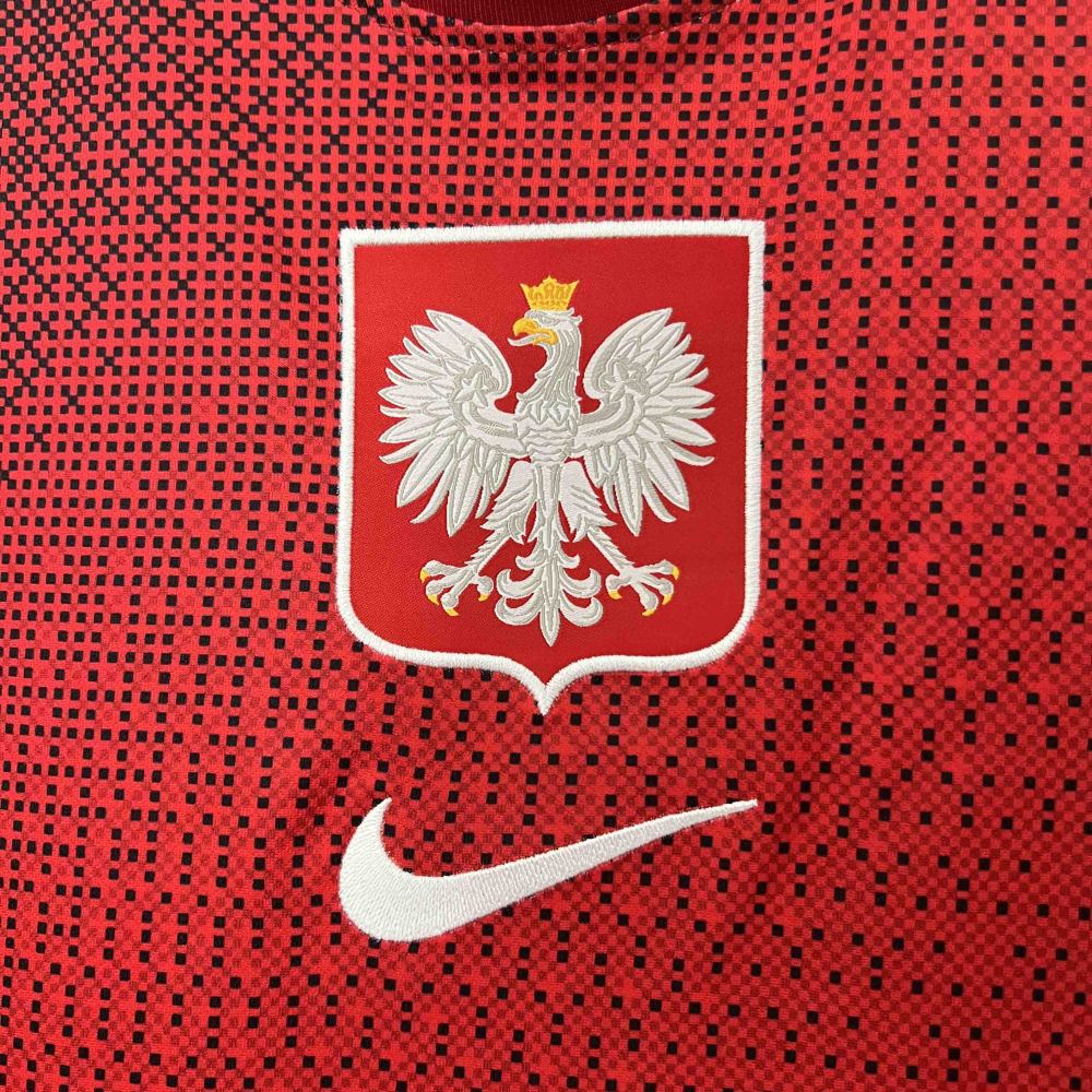 2024 Poland Euro Cup Away Football Jersey