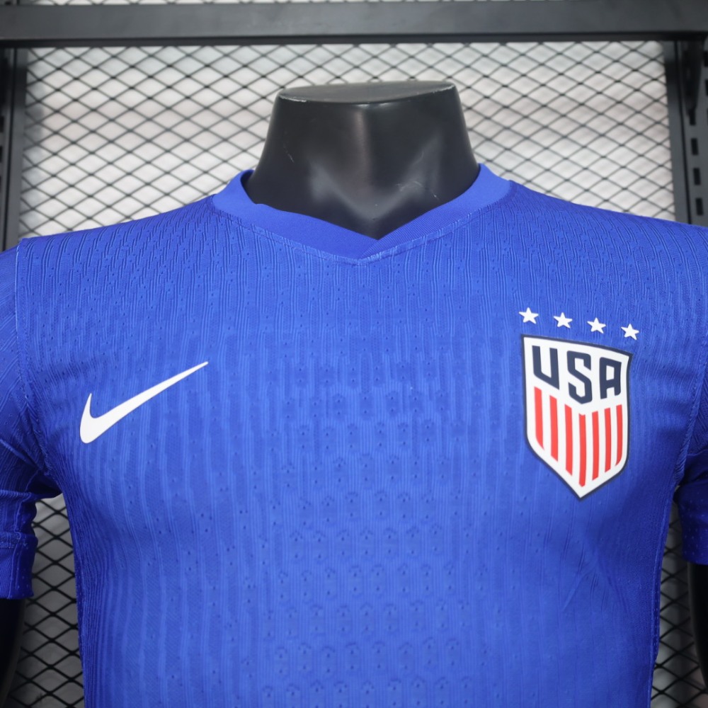2024 USMNT Copa America Away Soccer Jersey Player Version