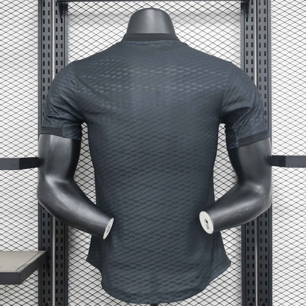 23-24 Real Madrid Y-3 Special Fourth Jersey Black Player Version