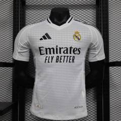 24-25 Real Madrid Home Soccer Jersey Player Version