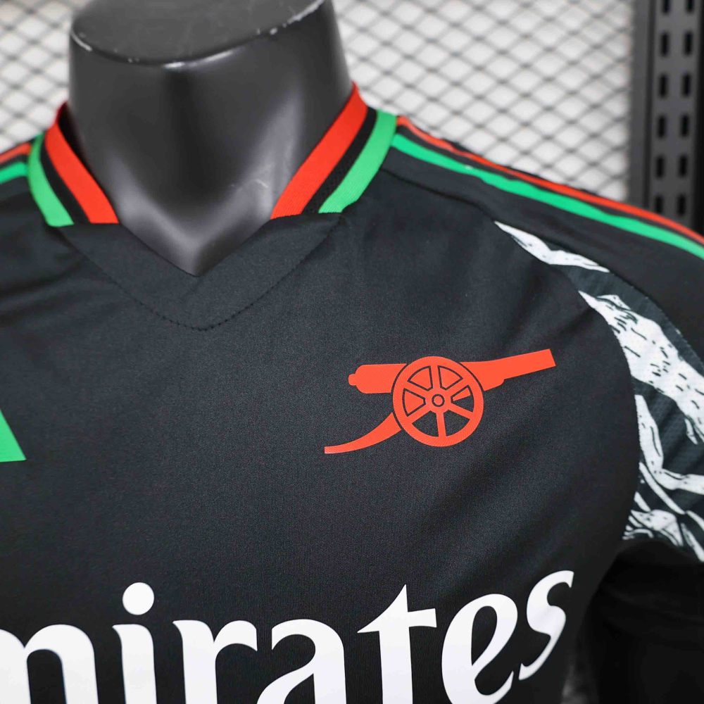 24-25 Arsenal Away Soccer Jersey Play Version