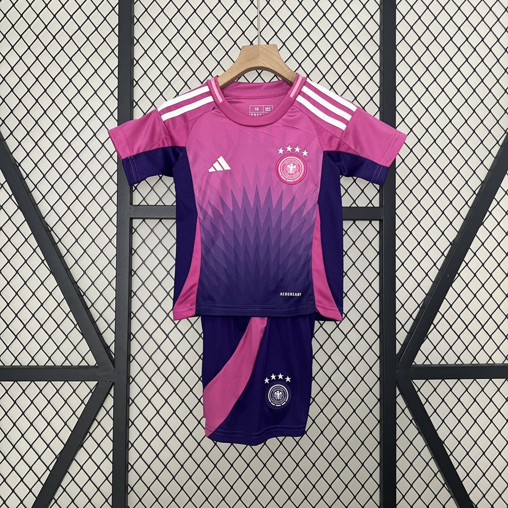 2024 Germany Euro Cup Away Kids Kit Jersey+Shorts