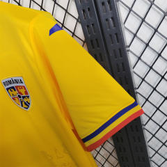2024 Romania Euro Cup Home Football Jersey