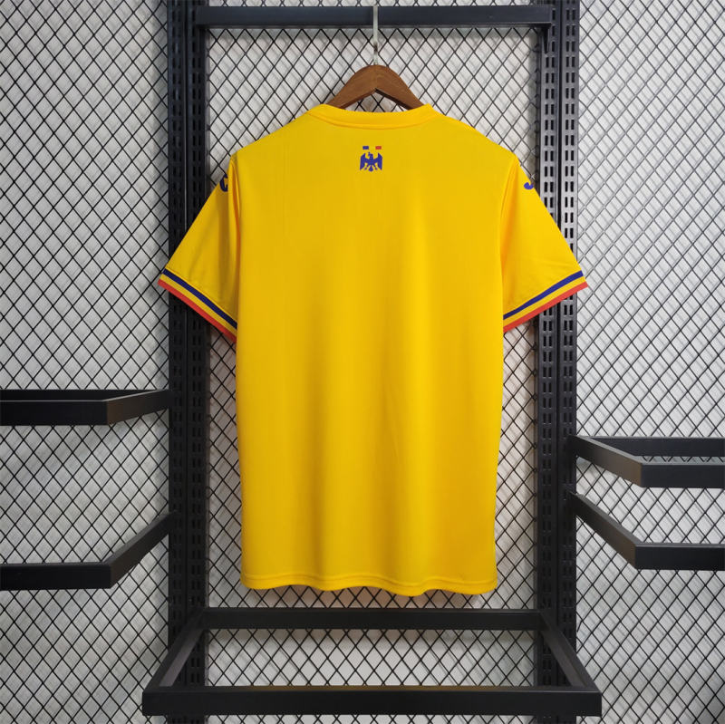 2024 Romania Euro Cup Home Football Jersey