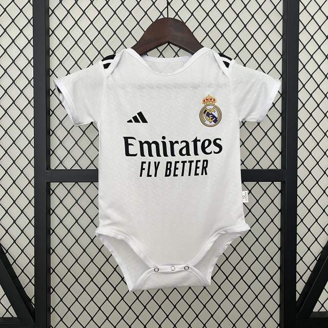 24-25 Real Madrid Home Baby Shirt