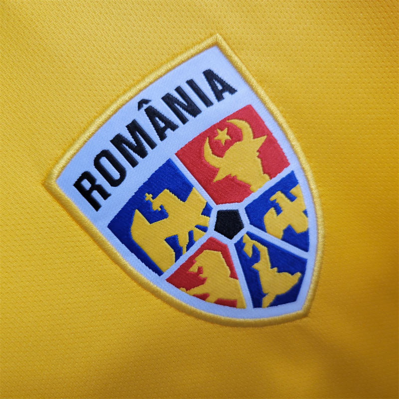 2024 Romania Euro Cup Home Football Jersey