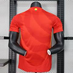 2024 Spain Euro Cup Home Football Jersey Player Version