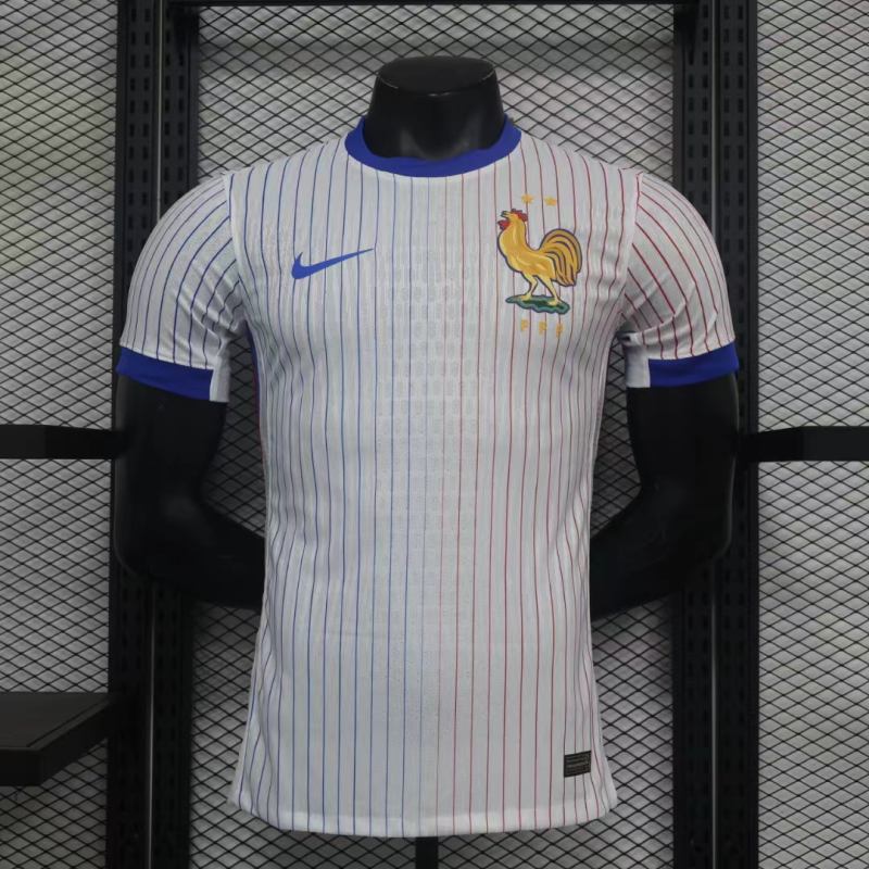 2024 France Euro Cup Away Jersey Player Version