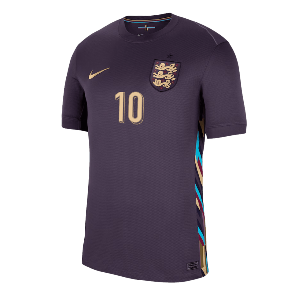 2024 England BELLINGHAM #10 Euro Cup Away Jersey