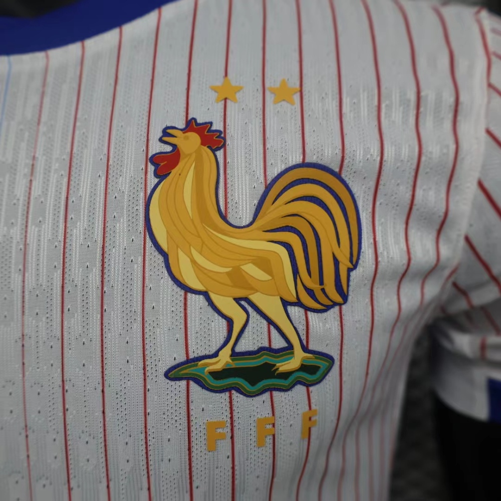 2024 France Euro Cup Away Jersey Player Version