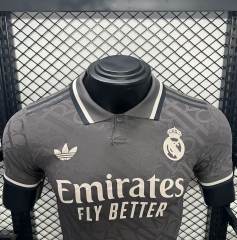 24-25 Real Madrid Third Away Soccer Jersey Player Version