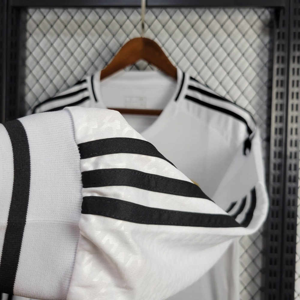 24-25 Real Madrid Home Soccer Jersey Long Sleeve