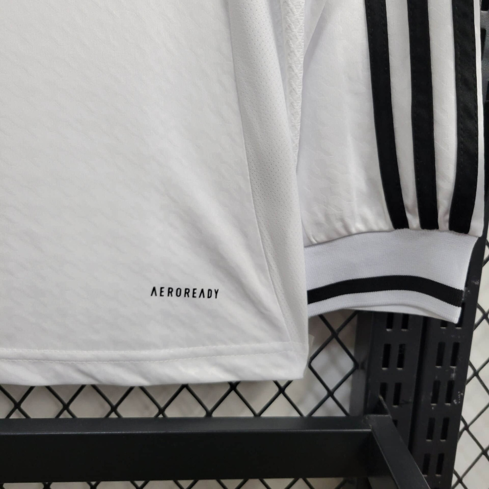 24-25 Real Madrid Home Soccer Jersey Long Sleeve