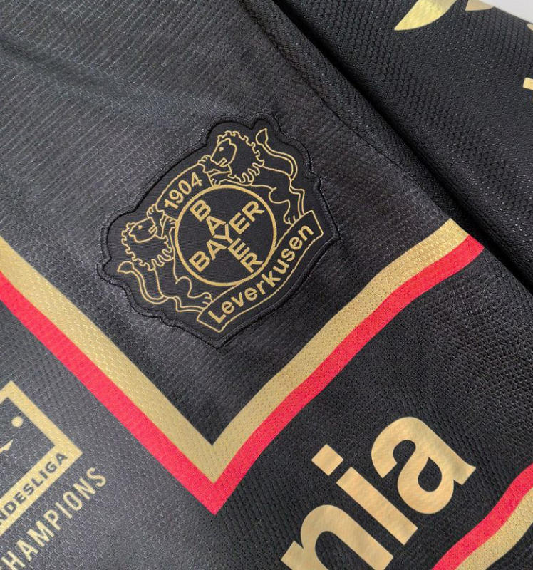 23-24 Bayer 04 Leverkusen Bundesliga Champions Kit Soccer Uniform