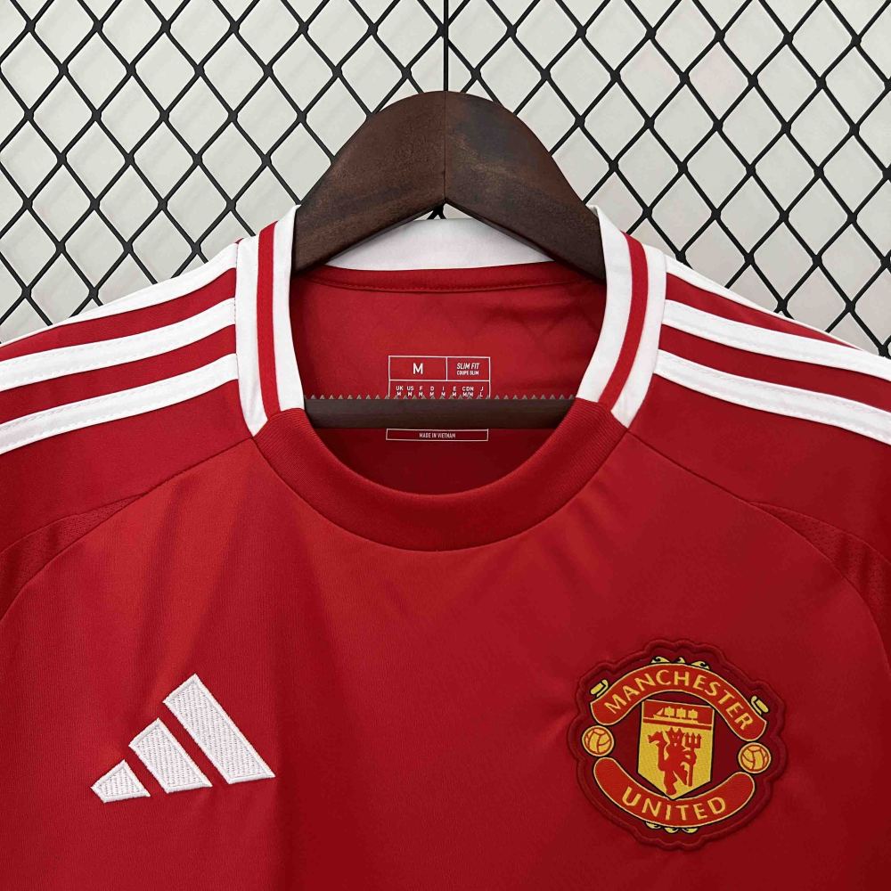 24-25 Manchester United Home Fan Version