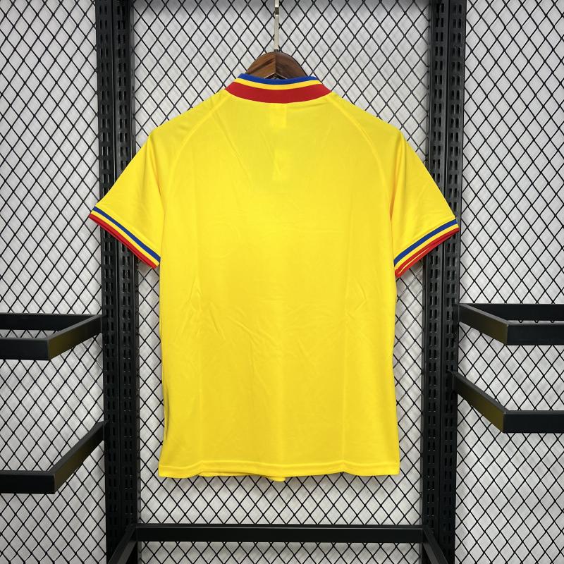 1994 Romania Home Football Retro Jersey